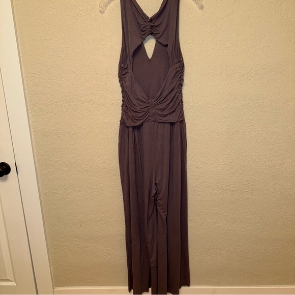 FREE PEOPLE BEACH Kit Open-Back One-Piece in Purple - Picture 4 of 7